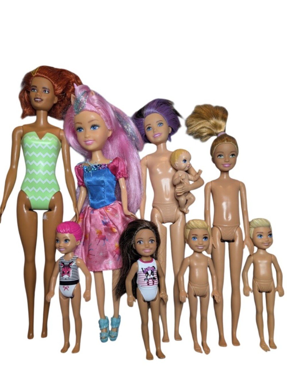 2 For $20 🩷 TLC Doll Lot - Barbie, Skipper, Chelsea & Others